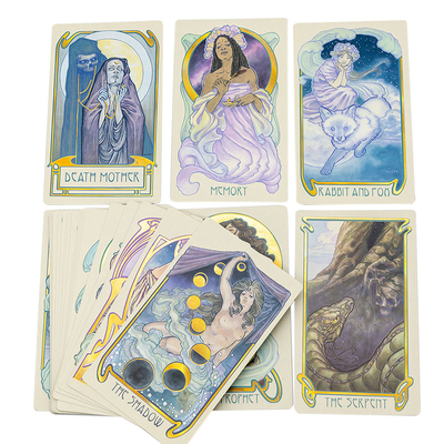 Mua OEM ODM In Logo Bài Tarot Khẳng định CDR PSD Thiết kế tùy chỉnh online manufacture