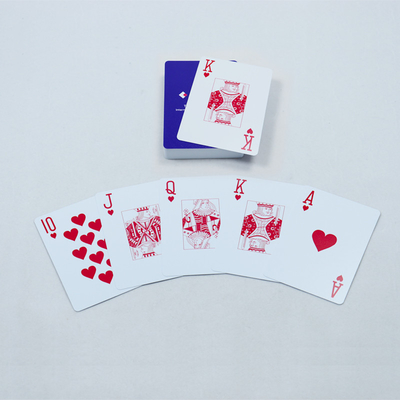 Mua 54pcs Waterproof Plastic Thẻ chơi với Tuck Box thông thường doanh nghiệp quảng cáo Thẻ chơi online manufacture