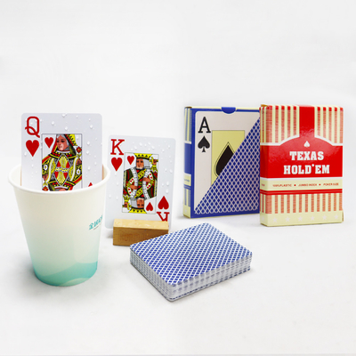Mua Ưu tiên bề mặt hoàn thiện Kiểm soát nước Jumbo chỉ số nhựa Poker chơi thẻ đặt online manufacture
