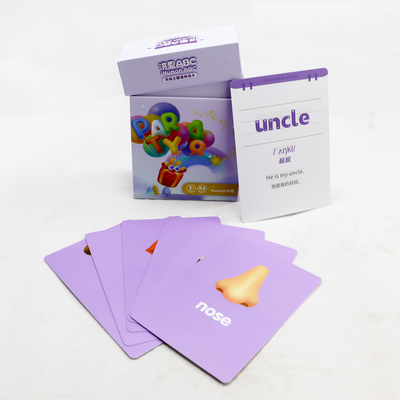 Mua Bức thư in Flash Card học tập cho trẻ em thiết kế logo tùy chỉnh trí thông minh đồ chơi online manufacture