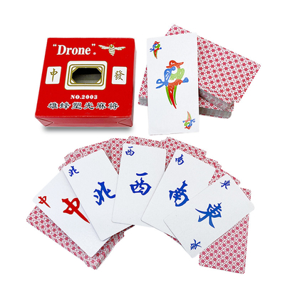 Mua Bộ sưu tập hộp đôi thiết kế tùy chỉnh Mahjong trò chơi Thẻ chơi vui vẻ cho bữa tiệc ngày lễ gia đình online manufacture