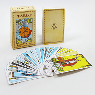 Mua Thẻ Tarot tùy chỉnh bộ bài với hướng dẫn sách bề mặt bình thường hoàn thiện tùy chỉnh online manufacture
