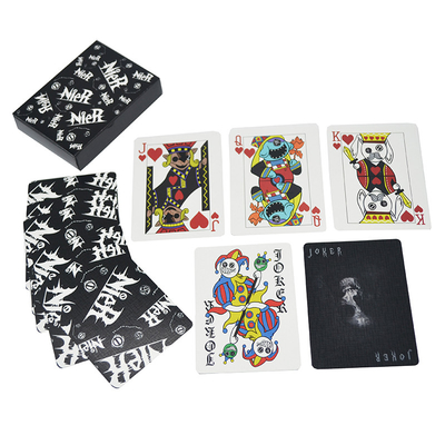 Mua Bộ bài tây lõi đen 310gsm in theo yêu cầu Vật tư sòng bạc cho các trò chơi poker online manufacture
