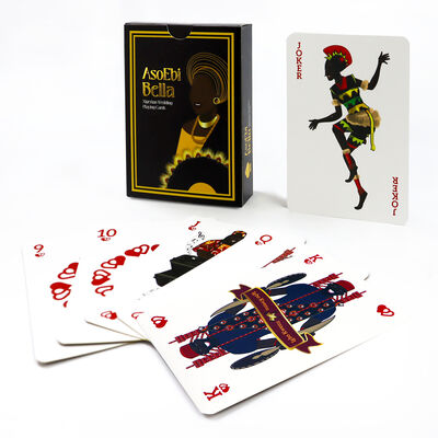 Mua Bộ bài in theo yêu cầu với viền vàng và logo tùy chỉnh theo kích thước tùy chỉnh cho Poker và Giải trí trò chơi online manufacture