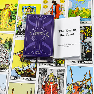 Mua Hàng xưởng Thẻ Tarot có kích thước tùy chỉnh thân thiện với môi trường, bền, in được cho người mới bắt đầu và chuyên gia online manufacture