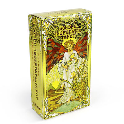Mua Thẻ Tarot in ấn được dán vàng tùy chỉnh với sách hướng dẫn theo kích thước tùy chỉnh cho người lớn online manufacture