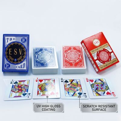 Mua Thẻ chơi bài poker có độ bóng cao UV có khả năng chống trầy xước vượt trội để sử dụng thường xuyên online manufacture
