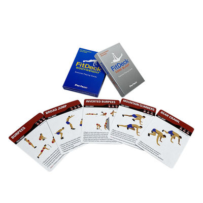 Mua Thẻ tập thể dục 350gsm, Thẻ tập thể dục Varnishing online manufacture