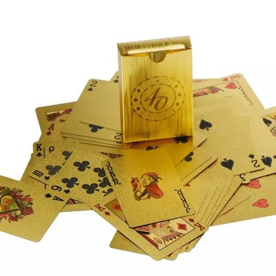 Mua Thẻ chơi bằng nhựa không thấm nước được cá nhân hóa vàng 63 * 88mm online manufacture