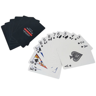 Mua Thẻ chơi bằng nhựa Casino 57x87mm với mã vạch logo in tùy chỉnh online manufacture