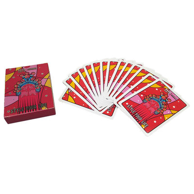 Mua Thẻ Poker cá nhân hóa Varnishing, Thẻ cầu tùy chỉnh 57 * 87mm online manufacture
