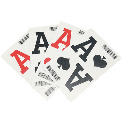 Mua In logo thẻ chơi poker tùy chỉnh ở mặt sau Màu CMYK online manufacture