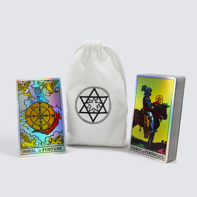 Thẻ Tarot Holographic cao cấp được in theo yêu cầu với túi in