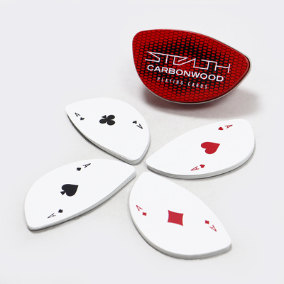 Chế độ in tùy chỉnh Thẻ chơi Deck Tin Box Bao bì lá hình đặc biệt Thẻ poker