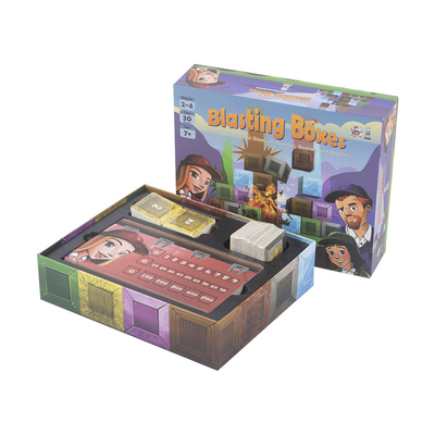 Tùy chỉnh bột Ludo Sling Puck Thế giới nhỏ Board Game Bảng giấy OEM sản xuất