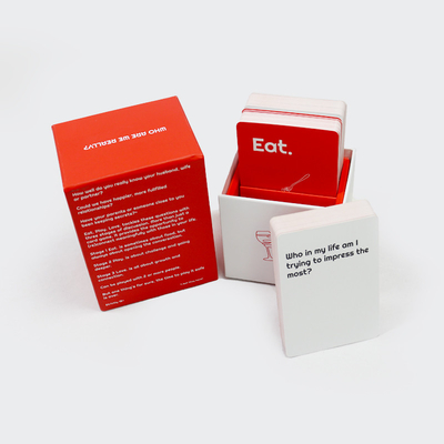 Chất chống nước dành cho người lớn chơi bài 3 Deck Box bao gồm hoàn hảo cho các bữa tiệc uống rượu