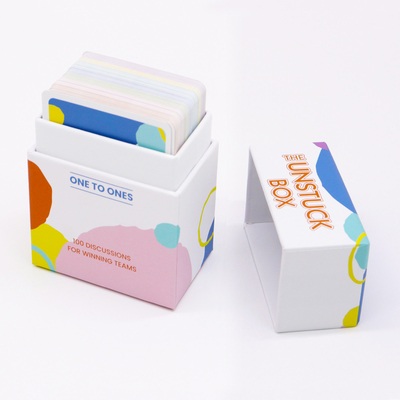 Custom Team Question Discussion Card Game Design in ấn mục bán hàng bình thường cho cặp vợ chồng