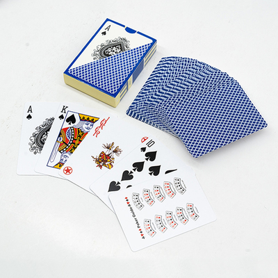 100% nhựa Poker Decks Game Waterproof Custom bền có thể rửa bài chơi trực tiếp