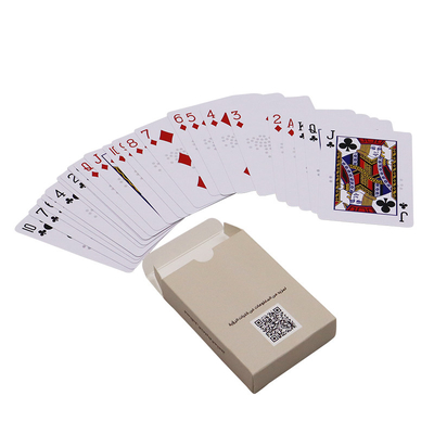 Trò chơi Poker Thẻ chơi với hộp tùy chỉnh sàn làm bằng PVC bền và bảng giấy