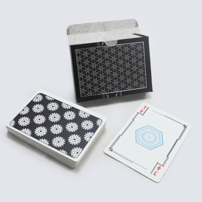 Tùy chỉnh trò chơi bài in Thẻ chơi hộp kéo Khả năng cá nhân Bạc Stamping Poker