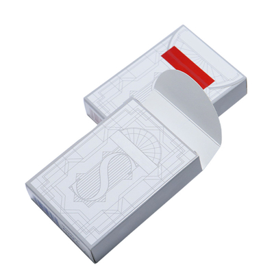 Double Box Set Custom Deck Of Playing Cards With Hard Plastic Cases And Logo Printing - Bộ bài chơi theo yêu cầu