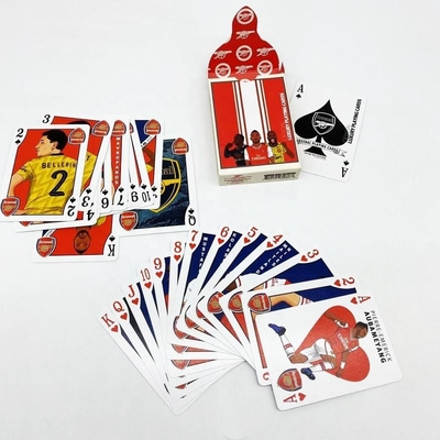 Thiết kế tùy chỉnh Sản xuất thẻ chơi cho bóng đá Star Match Attax Casual Games