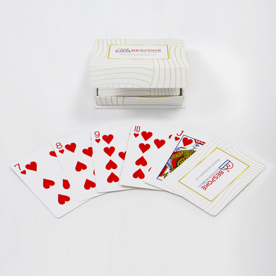 Bản in tùy chỉnh đầy đủ màu sắc giấy poker thẻ chơi với logo ở Kuwait Hình thức nghệ thuật