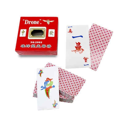 Chuyến du lịch gia đình Mỹ Mahjong Thẻ chơi trò chơi với Logo tùy chỉnh và Chứng chỉ ISO