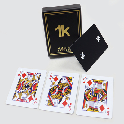in quảng cáo bài poker bền cao cấp sòng bạc Đức hạt nhân đen giấy chơi bài