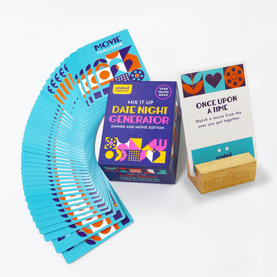 CMYK in màu tùy chỉnh vui chơi Mix It Up Date Night Thẻ trò chơi cho nam giới và phụ nữ