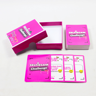 Thiết kế tùy chỉnh thân thiện với môi trường Thẻ trò chơi tiệc trưởng thành in và vui chơi cho cả gia đình