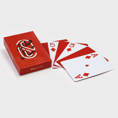 Tùy chỉnh cao cấp nhựa PVC bền chơi thẻ sàn in thẻ poker với hộp