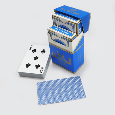 Giải trí và giải trí Thẻ chơi poker được sơn tùy chỉnh với quảng cáo ngân hàng