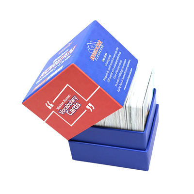 Lamination bề mặt hoàn thiện và thiết kế tùy chỉnh cho cá nhân hóa thẻ học tiếng Hàn