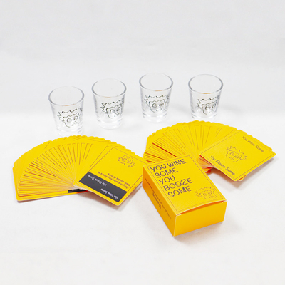 Double Box Set Friend Drinking Game Cards được tùy chỉnh cho trải nghiệm tiệc tối ưu