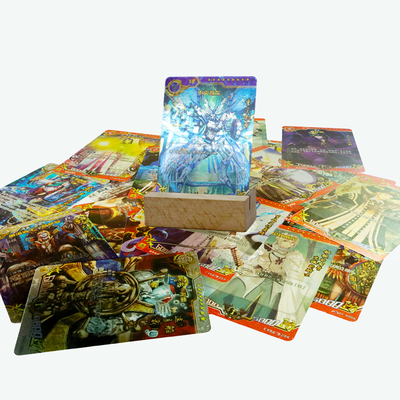 In nhân vật hoạt hình cổ điển thẻ chơi Pokemon được thiết kế tùy chỉnh