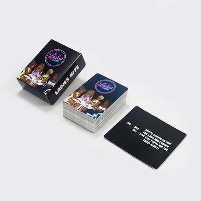 Đêm tiệc uống rượu Đêm tiệc uống rượu Thẻ chơi game Đơn vị hóa in CMYK cho một đêm thú vị