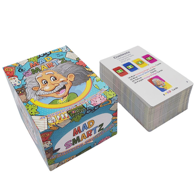 Tùy chỉnh gia đình trò chơi bài trò chuyện giáo dục Lamination bề mặt hoàn thiện