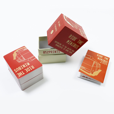 Custom in ấn trưởng thành Happy Party Đỏ uống thẻ Game Decks với CMYK in màu