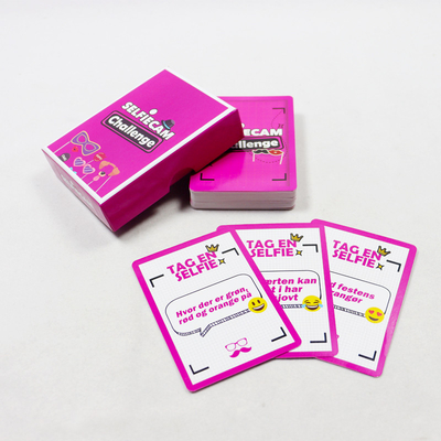 Đồ chơi cá nhân Thẻ giấy Game in Thẻ trò chơi câu hỏi bữa tiệc người lớn Thẻ trò chơi gia đình hạnh phúc Thẻ trò chơi