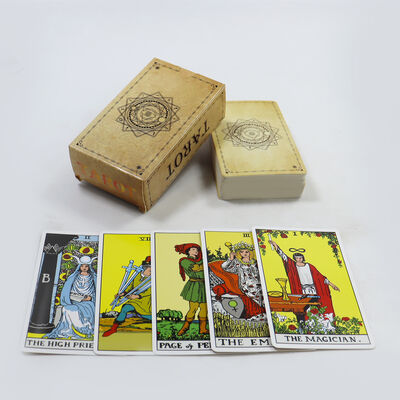Thẻ Tarot In Thiết Kế Riêng với Giấy Lõi Đen 310gsm và Mẫu Thử Miễn Phí