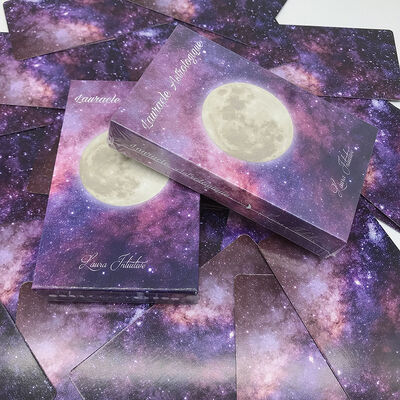 Thẻ Tarot bằng gỗ tùy chỉnh với in màu CMYK và bao bì cá nhân