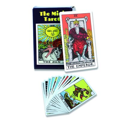 Bộ bài Tarot in theo yêu cầu kèm Sách hướng dẫn trên Giấy lõi đen 310gsm