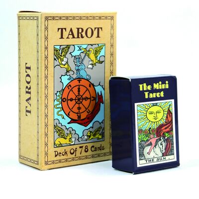 Thiết kế tùy chỉnh Thẻ Tarot in được với giấy lõi đen 310gsm và tùy chọn mẫu miễn phí