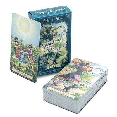 Thiết kế tùy chỉnh Thẻ Tarot có thể in với vật liệu giấy phủ trong kích thước 57 * 87mm