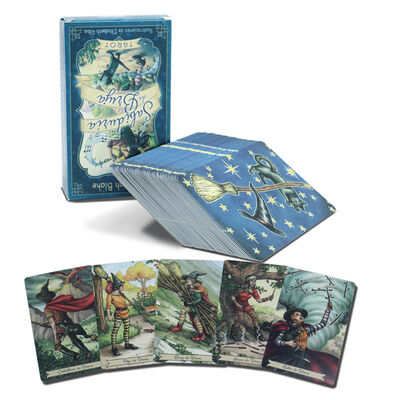 Thẻ Tarot In Theo Yêu Cầu với Giấy Lõi Đen 310gsm và Màu CMYK/Pantone