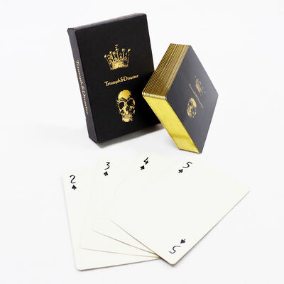 Custom Gold Edge Playing Cards with Personalized Design and Eco-Friendly Material for Parties and Promotions (Thẻ chơi bằng vàng tùy chỉnh với thiết kế cá nhân và vật liệu thân thiện với môi trường cho các bữa tiệc và chương trình khuyến mãi)