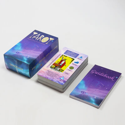 Nhà cung cấp Bán buôn Bài Tarot Dự đoán In bài Tarot Logo thiết kế tùy chỉnh Giấy tùy chỉnh Bộ bài Tarot
