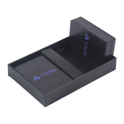Thẻ chơi chống thấm nước màu đen 63 * 88mm Hoàn thiện hoàn thiện