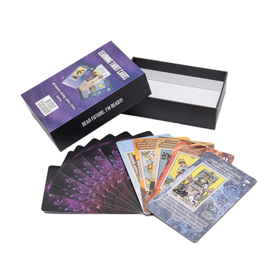Thẻ Tarot Unio Mystica cổ điển với sách hướng dẫn in logo tùy chỉnh cho người mới bắt đầu